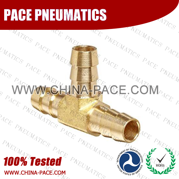 Forged Union Tee Hose Barb Fittings, Brass Hose Fittings, Brass Hose Splicer, Brass Hose Barb Pipe Threaded Fittings, Pneumatic Fittings, Brass Air Fittings